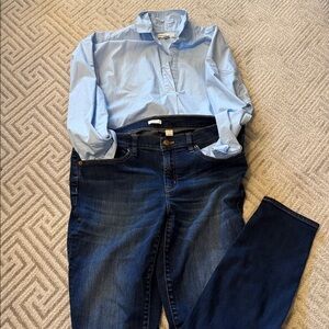 J. Crew Indigo Stretch Jeans